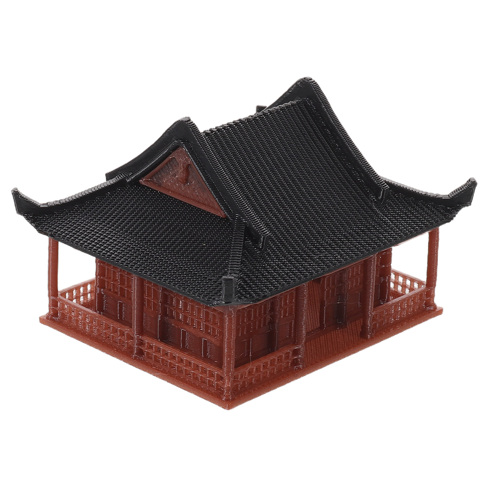Mini Pavilion Statue Layered D - Bonsai Garden Landscape Design review and price
