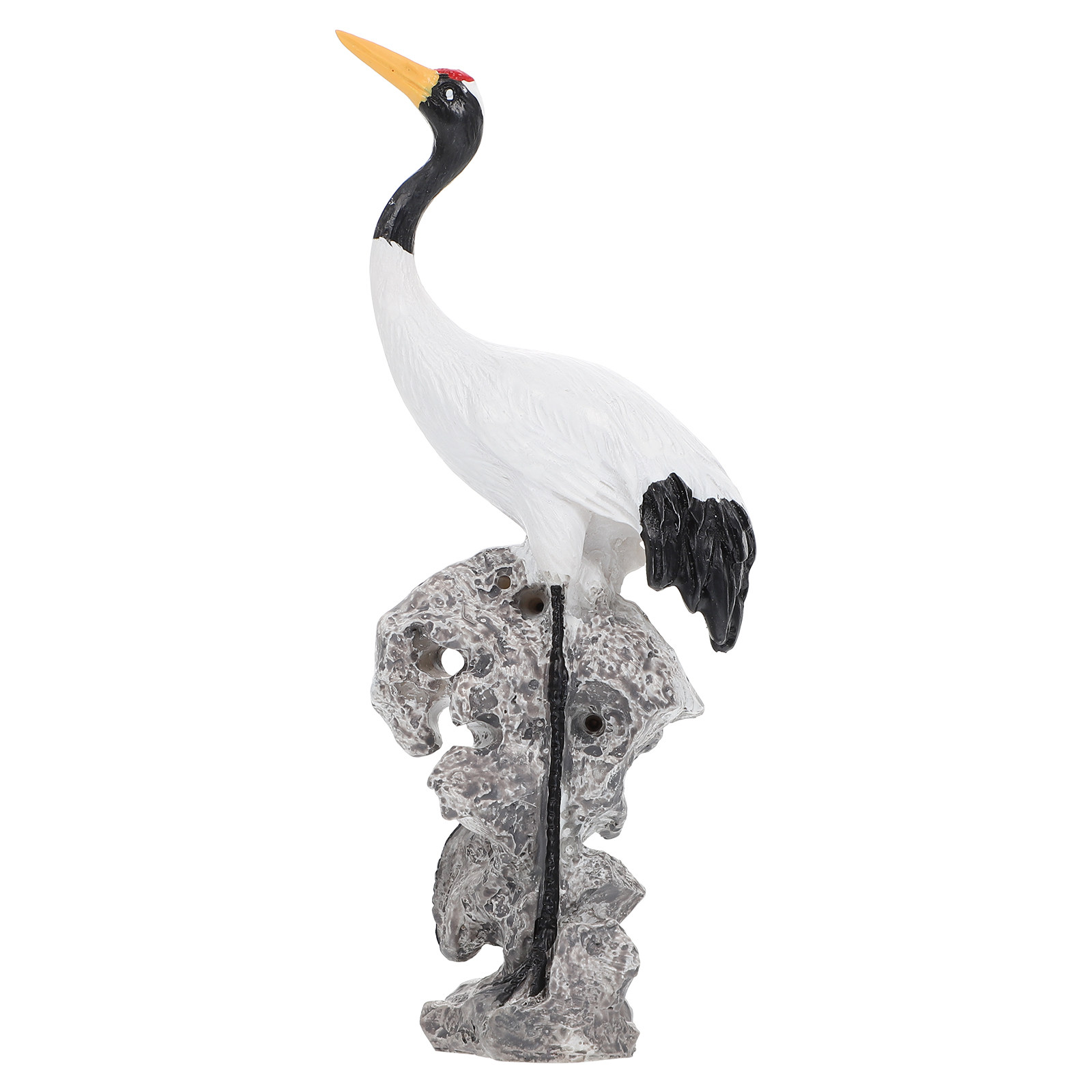 1Pcs Ceramic White Crane Ornam - Bonsai Garden Art review and price