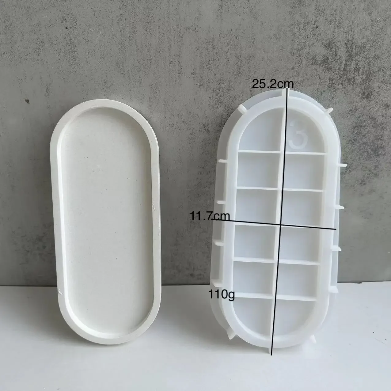 Oval Flower Pot Base Mold Ceme - Drip Tray Saucer review and price