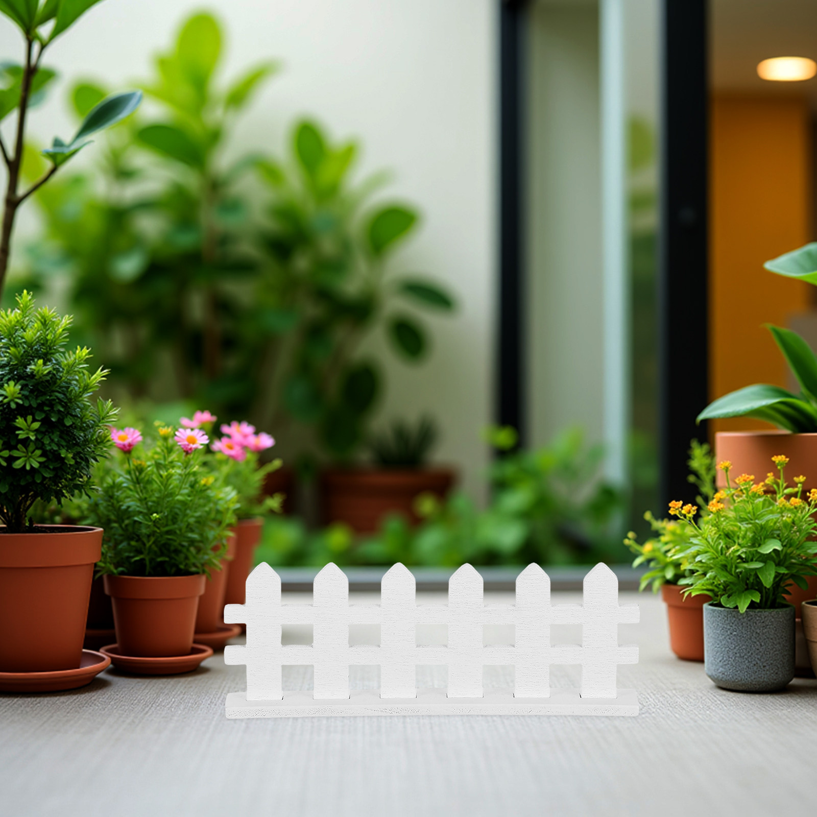 12Pcs Miniature Wooden Fence W - Bonsai Garden Landscape Design review and price