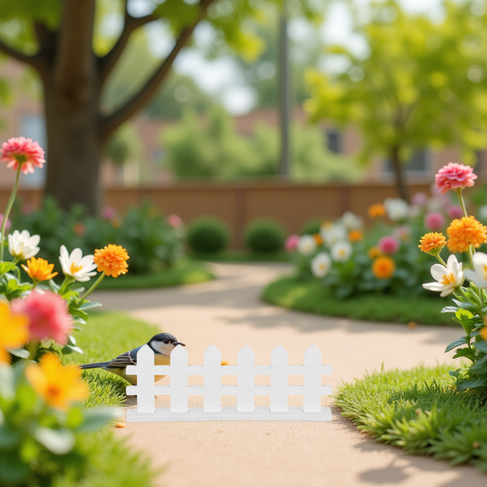12Pcs Miniature Wooden Fence W - Bonsai Garden Landscape Design review and price