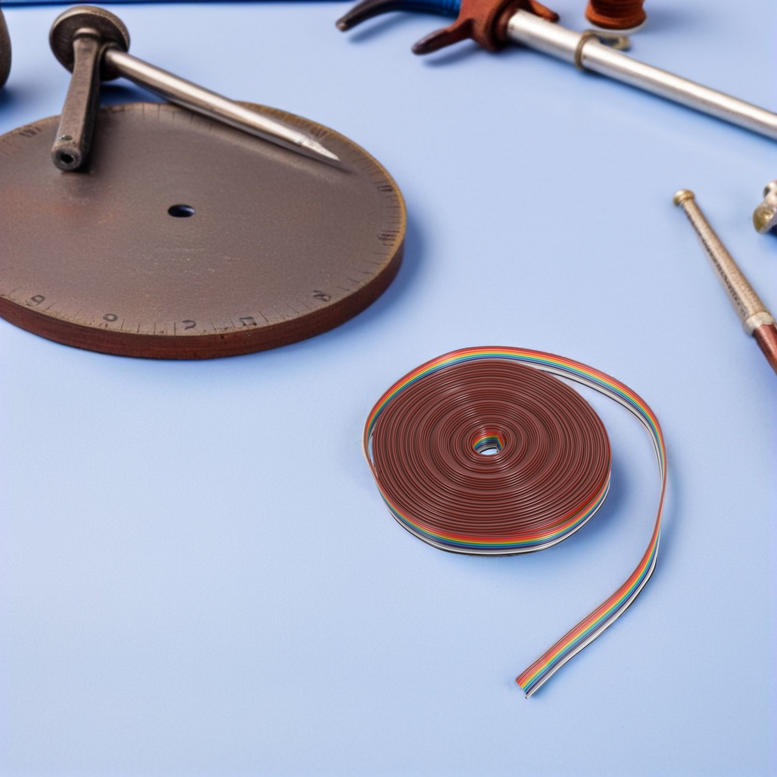 1 Roll Idc Flat Ribbon Cable 1 - Copper Wire Roll review and price