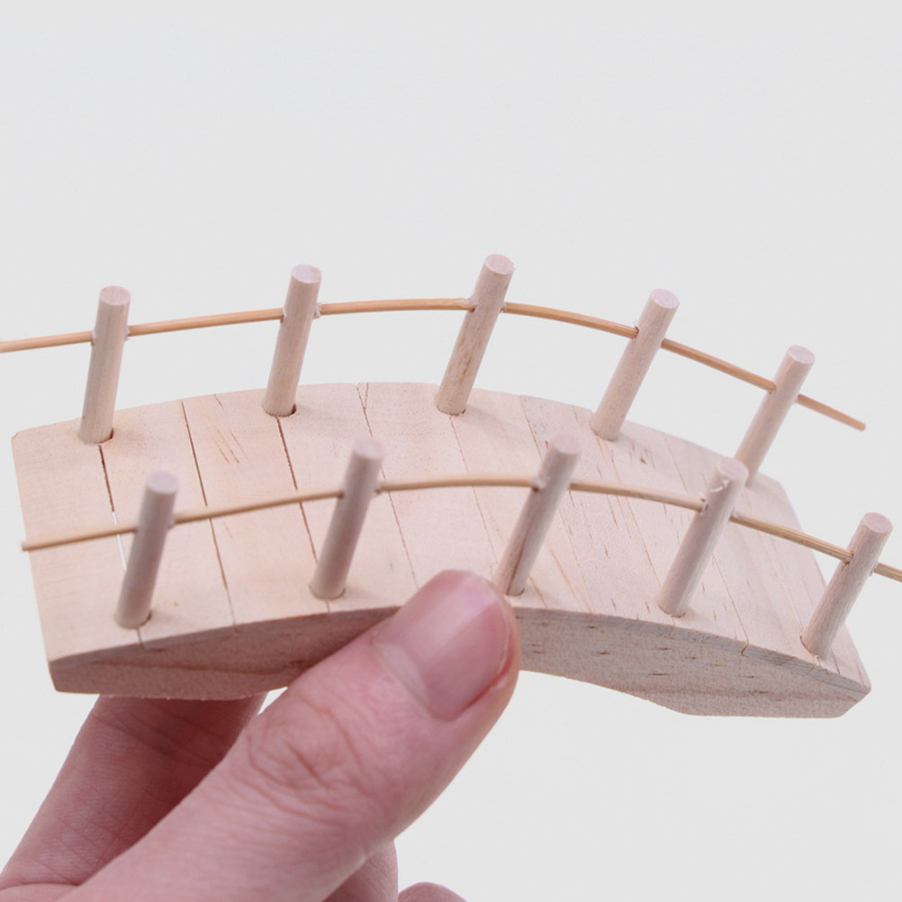 2Pcs Mini Wooden Arch Bridge V - Bonsai Garden Landscape Design review and price