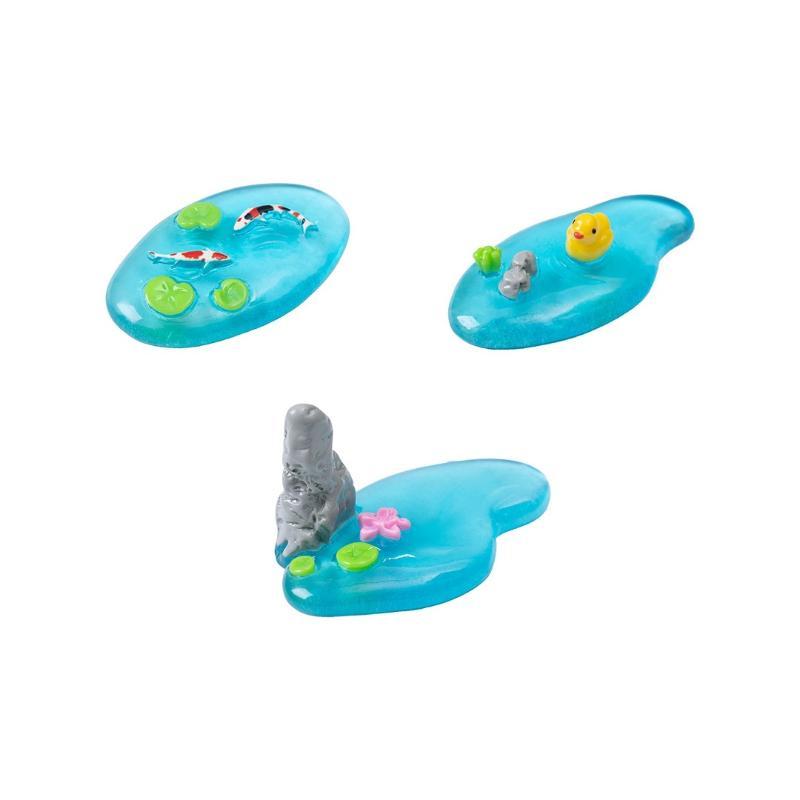 Mini Resin Pond Ornaments With - Bonsai Garden With Koi Pond review and price